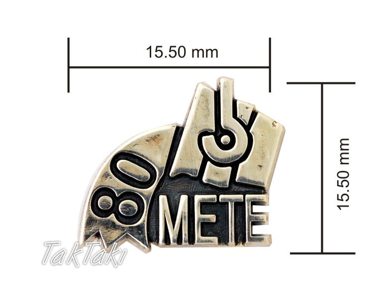 ODTÜ METE 85 Rozet