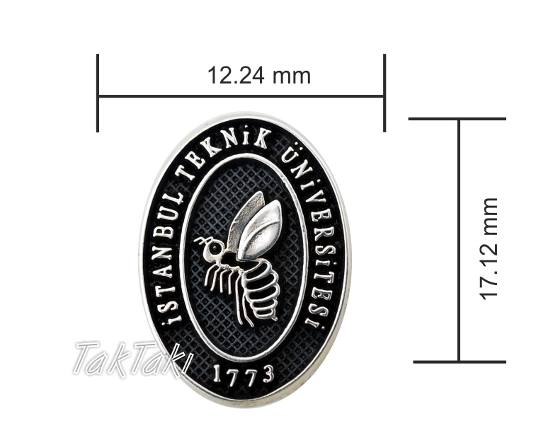 İTÜ İstanbul Teknik Üniversitesi Rozet